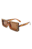 Rectangle Diamond Rhinestone Square Sunglasses